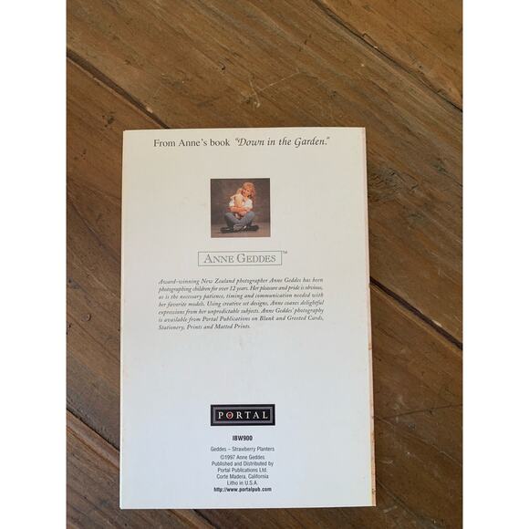 1990s Greeting Card Ephemera Anne Geddes, Photography John Sloane Summer Place - Picture 3 of 8